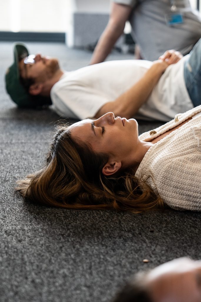 workplace wellbeing breathwork session